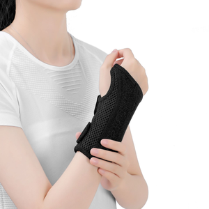 Handgelenkbandage mit Bewegungsschiene zur Immobilisierung von Handgelenkverstauchungen und Frakturen, Verstellbare Flexible Unterstützung für Linke Hand, Damenmodell mit Klettverschluss - Product Image 1