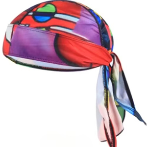 Durag pour Locs Hommes, Bonnet en Soie pour Ondulations, Vente en Gros Fabricant, Durag pour Tresses, Bonnet en Soie pour Ondulations, Fournisseur Personnalisé de Bandeaux pour Cheveux - Product Image 1