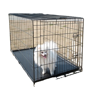 Pet Cage X-Large size Wire Folding travel dog cat pet carrier crate cage kennel