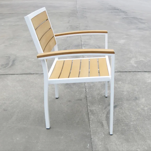 Chaises de Salle à Manger <span class=keywords><strong>Vintage</strong></span> en Bois Designs Fauteuils en Aluminium Mobilier Café Extérieur Chaises de Salle à Manger - Product Image 3
