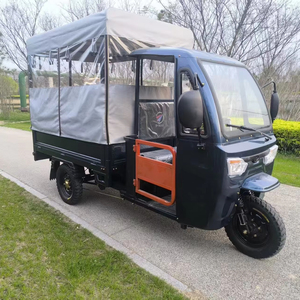 Triciclo de Pasajeros de Carrocería Abierta Motorizado con Motor sin Escobillas de 60V, Capacidad de Carga de 400 kg, Certificado EEC, Autonomía de 50-70 km - Product Image 3