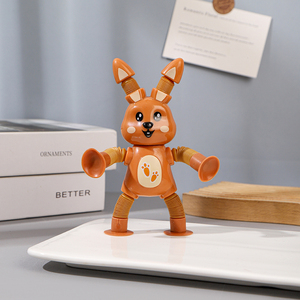 Nuevo Juguete Antiestrés de Conejo de Plástico con Diseño de Dibujos Animados, Divertido para Niños, con Alambre Retorcido y Muñeco Deformable - Product Image 4