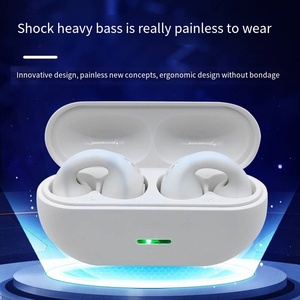 Auriculares Inalámbricos TWS de Conducción Ósea con Reducción de Ruido, Manos Libres, para Gimnasio y Correr, Auriculares Deportivos Bluetooth para <span class=keywords><strong>Ambie</strong></span> - Product Image 5