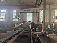 Estación de trabajo de robot de soldadura de enseñanza inteligente programable para soldadura