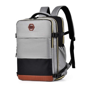 XINGYONZHE Softback Backpack 20-37L Waterproof Polyester Unisex Daily Use Travel Laptop <b>Bag</b> Panelled Design - Product Image 1
