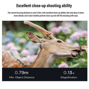 Objectif Viltrox AF 85mm F1.4 Pro plein format à grande ouverture avec autofocus compatible avec les modèles d'appareils photo <span class=keywords><strong>Sony</strong></span> ZV-E10 ZV-E10II <span class=keywords><strong>FX30</strong></span> - Product Image 5