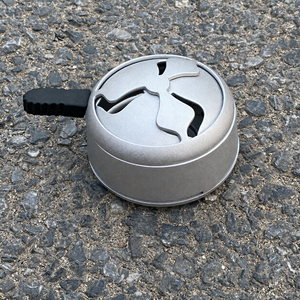 Dispositivo de gestión de calor para hookah de metal plateado esmerilado, soporte redondo para carbón HMD, accesorio para cuenco de shisha, venta al por mayor OEM - Product Image 2