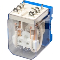 Relais de puissance JQX-40F-2Z 40A, relais de contrôle industriel, bobine AC pour l'automatisation