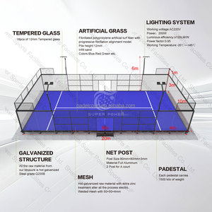 <span class=keywords><strong>Cancha</strong></span> <span class=keywords><strong>de</strong></span> Pádel Portátil Fácil <span class=keywords><strong>de</strong></span> Instalar para Interiores y Exteriores, Equipo <span class=keywords><strong>de</strong></span> <span class=keywords><strong>Tenis</strong></span>, <span class=keywords><strong>Cancha</strong></span> <span class=keywords><strong>de</strong></span> Pádel Móvil - Product Image 5