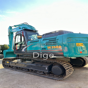 Excavateur SK350-8 Kobelco d'occasion avec composants centraux, moteur, pompe de boîte de vitesses hydraulique, conçu par KOBELCO - Product Image 5