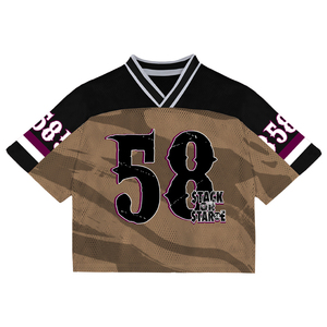 Top Ranking Men's Casual Hip Hop T-<b>shirts</b> Spandex/Polyester Knitted 200g Digital Printing Quick Dry OEM Service Custom <b>Patchwork</b> - Product Image 6