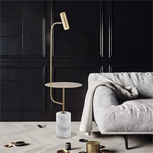 Kronleuchter, Nachttischlampe aus Marmor, moderne minimalistische Tischleuchte für Wohnzimmer, Schlafzimmer, Arbeitszimmer, Restaurant, Café, Schreibtisch - Product Image 5
