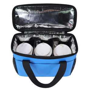 Bolsa Térmica Plegable de Poliéster para Exteriores, Personalizada de Fábrica, Bolsa de Playa Aislada para Alimentos y Bebidas, Bolsa de Picnic Económica - Product Image 2