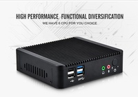Mini PC Partaker Celeron J1900 J1800, Router de 4 Puertos LAN con Wifi de 150M, TV Box, Computadora, Mini Computadora Pfsense