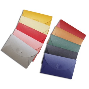 Wholesale Luxury Wedding Thank You Gift Card Box Folding <strong>Custom</strong> Paper Small <strong>Envelopes</strong> Packaging Printing Service - Product Image 2