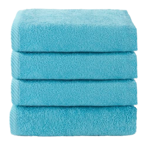Set di 4 <span class=keywords><strong>Asciugamani</strong></span> da Bagno Lavea 40x70cm, Morbidi e Assorbenti, 100% Cotone Certificato Oeko-TEX 100, Lavabili a 60°C, Colore <span class=keywords><strong>Blu</strong></span> Marino - Product Image 2