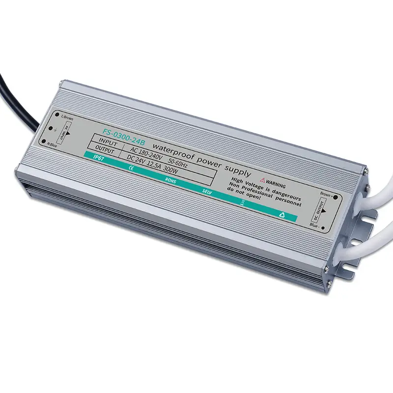 방수 led 50w 12v 24V 드라이버 스트립 조명