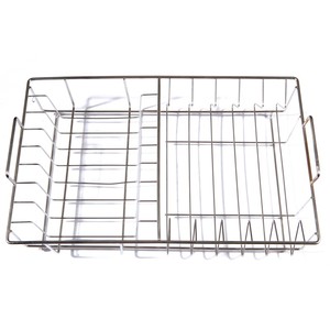 Large Capacity Kitchen Special Food <b>Storage</b> Mill Polish Stainless Steel Wire <b>Basket</b> Stocked China Origin OEM/ODM Available - Product Image 1