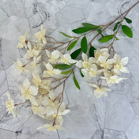 Bulk Kunstmatige Cymbidium Orchideeën Lila Zijden Bloemen Boerderijhuis Slaapkamer Eettafel Decoratie Bruiloft DIY Bloemstuk