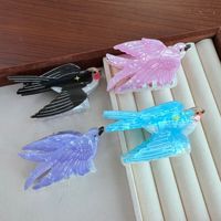 YJL NOUVEAU Pince à Cheveux en PVC Faite à la Main Motif Nuisette Mignonne et Douce pour Femmes, Accessoire de Mode Coréen pour Filles