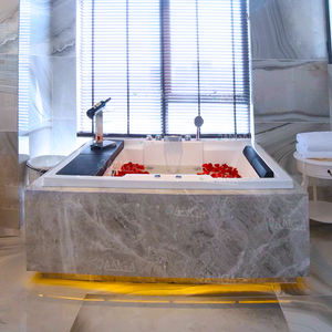 Spa <span class=keywords><strong>de</strong></span> Interior Jacuzzi para 2 Personas, Bañera <span class=keywords><strong>de</strong></span> Hidromasaje Empotrada, <span class=keywords><strong>Precio</strong></span> <span class=keywords><strong>de</strong></span> Bañeras para Parejas - Product Image 2