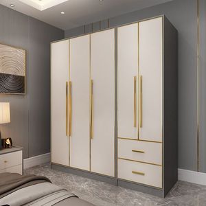 Givanssie thiết kế sang trọng cao cấp đa chức năng tủ quần áo phòng ngủ tiết kiệm không gian Modular công suất lớn tủ - Product Image 3