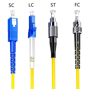 Cables de Conexión de Fibra Óptica de Alta Calidad de 2 mm y 3 mm SC LC FC ST, Cable de Conexión de Fibra Óptica LSZH para FTTH - Product Image 1