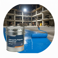 Produits chimiques de construction, agent invisible à séchage rapide pour surfaces en béton, anti-fuite, revêtement imperméabilisant en caoutchouc liquide polyuréthane