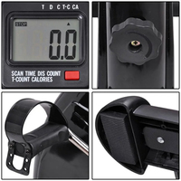 Venta al por mayor portátil Fitness Cardio entrenamiento pierna ejercicio Pedal ejercitadores Mini bicicletas de ejercicio con pantallas Lcd
