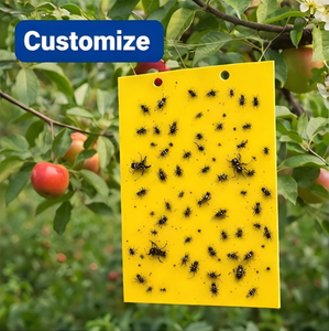 Trappole Adesive in Gel Giallo Ecologiche Personalizzabili con Adesivo Forte per Cattura <span class=keywords><strong>di</strong></span> Insetti Volanti in Serre e Fattorie - Product Image 1
