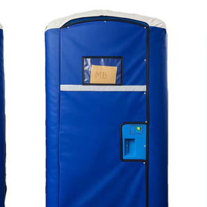 Abri de protection modulaire portable, anti-pollution, imperméable, à isolation thermique en PVC, à montage rapide, pour la construction industrielle - Product Image 5