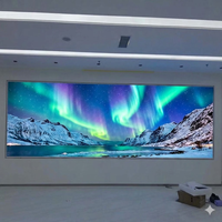 Écran LED couleur intérieur P1.86 haute luminosité 1200cd, garantie 1 an, mur vidéo pour salle de classe et salle de conférence