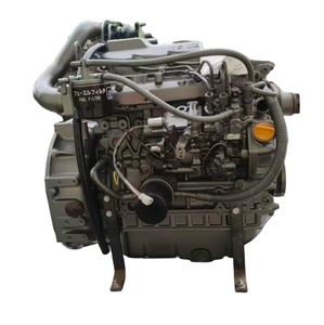 YANMAR 4TNV84T-GGE Ensemble complet de moteur Moteur diesel 28kW Turbocompressé 4 cylindres Contrôle électronique Excavateur d'origine - Product Image 1