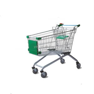 Hoge Kwaliteit En Goedkope Europese Stijl Supermarkt Winkelwagen - Product Image 3