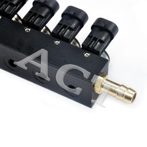 Injecteur de <span class=keywords><strong>gaz</strong></span> GPL/GNC ACT 3 4 6 8 cylindres, pièces du système d'injection directe, rail d'injecteurs JY08 pour système de carburant au <span class=keywords><strong>gaz</strong></span> GDI Autogas - Product Image 5