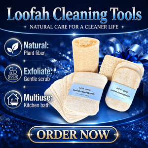 Esponja de Luffa para Lavar Platos, Estropajo, Cepillo para Lavar Platos, Paño de Fregado para Ollas y Tazones, 100% Natural y Biodegradable - Product Image 6