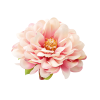Hoge Kwaliteit Handgemaakte Kunstmatige Chrysanthemum Bal Bloem Hoofd Bruiloft Feest Decoratief Middelpunt Voor Kerst Groothandel