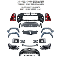 Kits de carrosserie tout-terrain 4x4 pour Hilux Vigo 2016-2020, mise à niveau vers Hilux Rocco 2021, protection pour camionnette, design extérieur