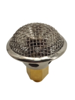 PT2.0 Tête de sprinkler en laiton à mousse 68/79/93 degrés fermée Équipement flexible de protection contre les incendies