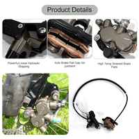 Accessoires de moto personnalisés OEM/ODM, vente en gros d'ensembles de frein avant pour moto, kit de mise à niveau des freins pour Surron Ultra Bee
