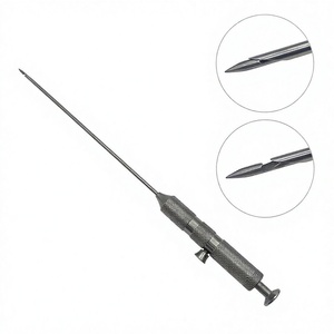 Aguja de sutura de 1.5mm y 2.2mm para perforación de hilo, instrumento laparoscópico para cirugía abdominal de Vaslcare - Product Image 1