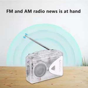 Lecteur de cassettes translucide avec fonction d'inversion automatique, Walkman portable, récepteur radio AM/FM - Product Image 4