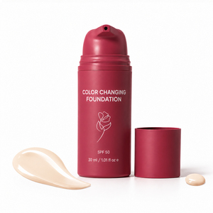 Color Changing Foundation with <strong>SPF</strong> 50, Skin-Matching Lightweight Liquid, Long-Lasting Hydrating Coverage, <strong>30</strong> ml - Product Image 5