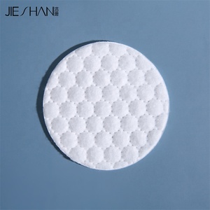 Kapas Pembersih Wajah Sekali Pakai 100 Lembar Katun Murni 1 Lapis Bersertifikat ISO9001 Merek Jieshan 3 - Product Image 1