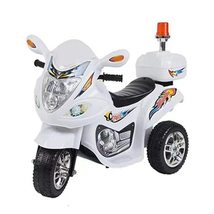 Elektrisches <span class=keywords><strong>3</strong></span>-Rad-Motorrad für Kinder, Aufsitz-Spielzeugauto mit 6V-Batterie, Musik- und Lichtfunktionen für Babys und Kinder - Product Image 1