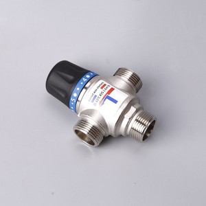 Thermostatic Valve DN20 DN25 3.5-4.9gpm Ceramic Core For Hot Cold Water Mixing Faucets - Product Image 1