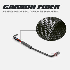 Barra de Soporte para Capó de Fibra de Carbono Seca EPR para Fiat Abarth 500/595/695 - Kits Interiores - Product Image 3