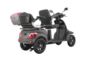 สกู๊ตเตอร์เคลื่อนที่สำหรับผู้ใหญ่ ใช้งานง่าย สกู๊ตเตอร์ไฟฟ้า 4 ล้อ สำหรับผู้สูงอายุ รองรับการปรับแต่ง - Product Image 2