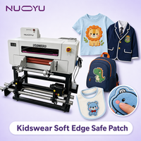 Nouvelle imprimante UV DTF pour broderie 30 cm, machine à patchs de dessins animés pour vêtements d'enfants, tête unique, faible odeur, encre UV à bords doux, garantie 1 an, vente en gros