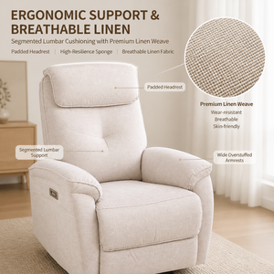 <span class=keywords><strong>Poltrona</strong></span> Elettrica Reclinabile per Anziani, Robusta, con Funzione di Sollevamento, in Tessuto, per Soggiorno - Product Image 4